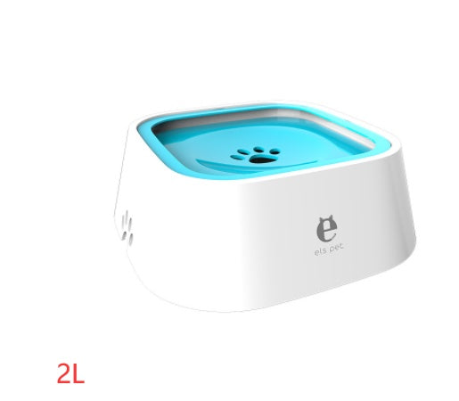 1.5L Floating Pet Water Bowl | Anti-Spill Slow Drinking Water Bowl for Dogs & Cats