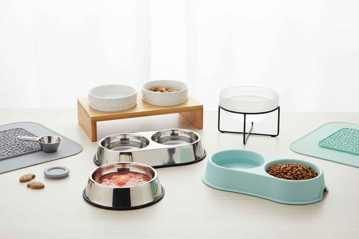 Cat Feeding and Bowls