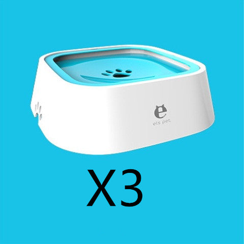 1.5L Floating Pet Water Bowl | Anti-Spill Slow Drinking Water Bowl for Dogs & Cats
