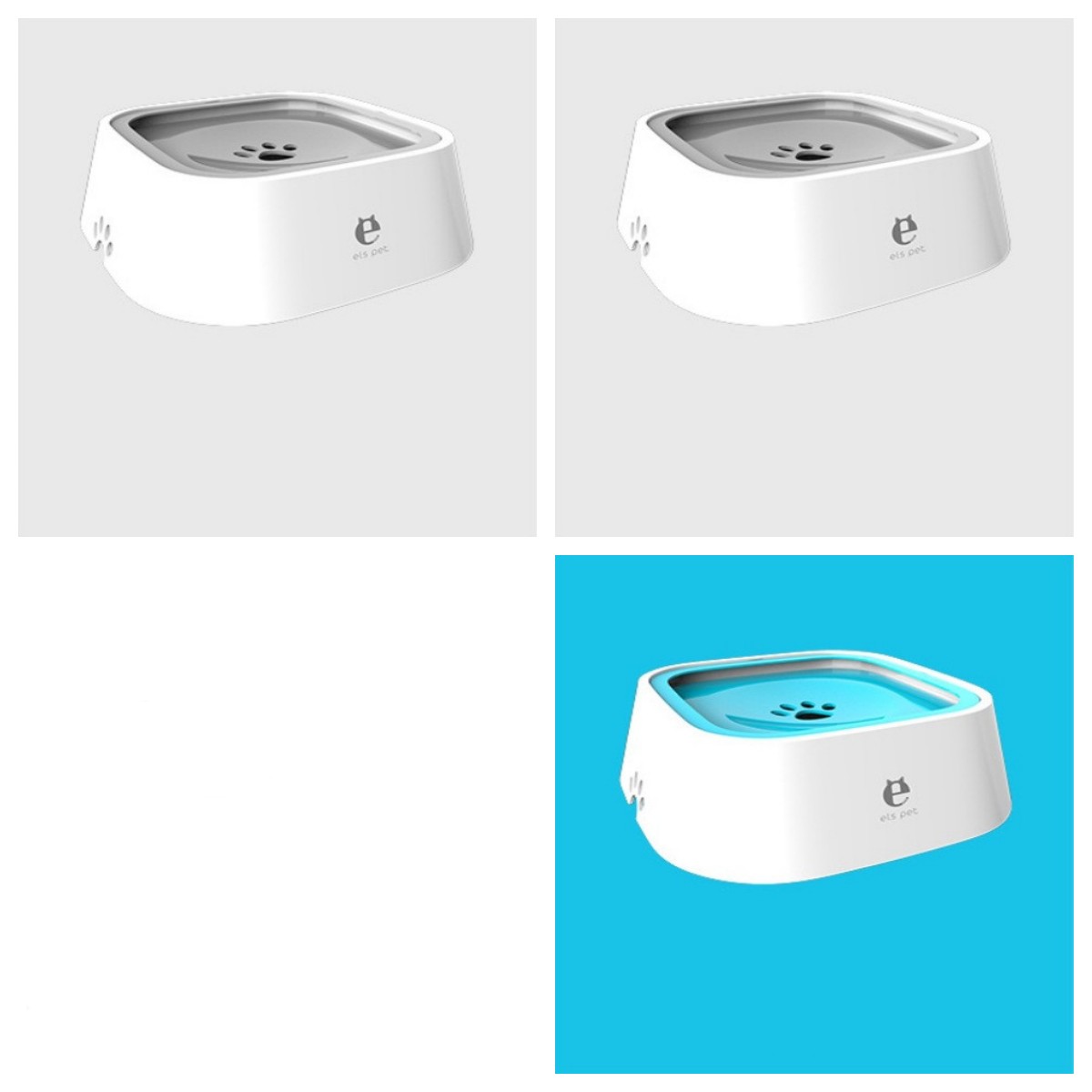 1.5L Floating Pet Water Bowl | Anti-Spill Slow Drinking Water Bowl for Dogs & Cats