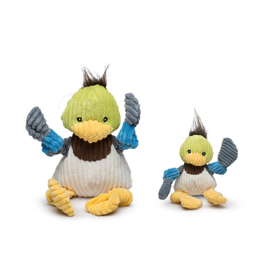 Dilly Duck Knottie® Plush Dog Toy | Durable Squeaky Plush Toy for Dogs & Puppies