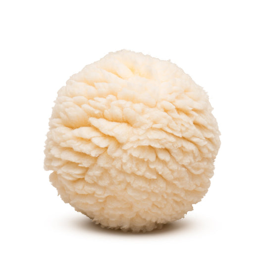 HuggleFleece® Plush Ball Dog Toy | Soft & Durable Plush Fetch Ball for Dogs