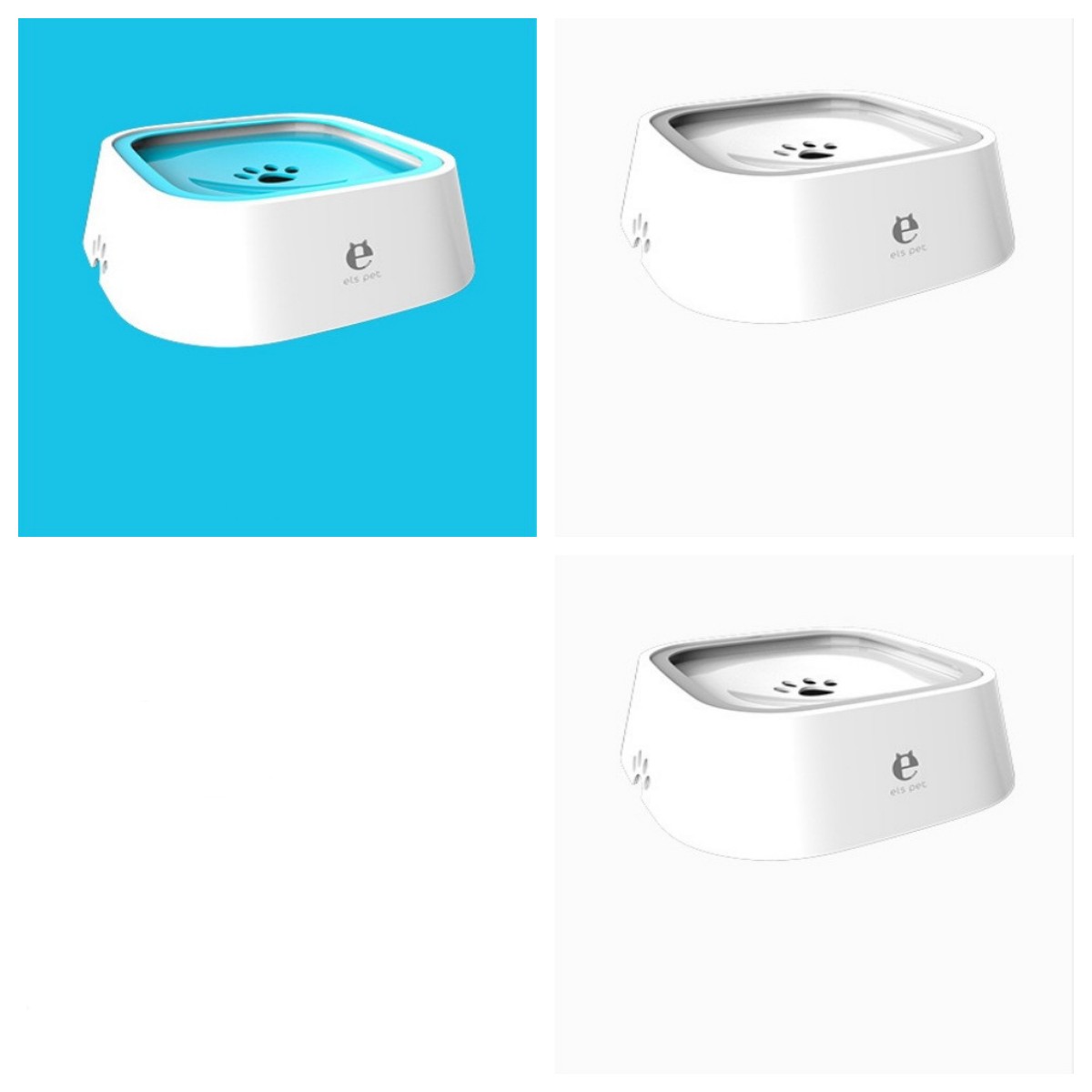 1.5L Floating Pet Water Bowl | Anti-Spill Slow Drinking Water Bowl for Dogs & Cats