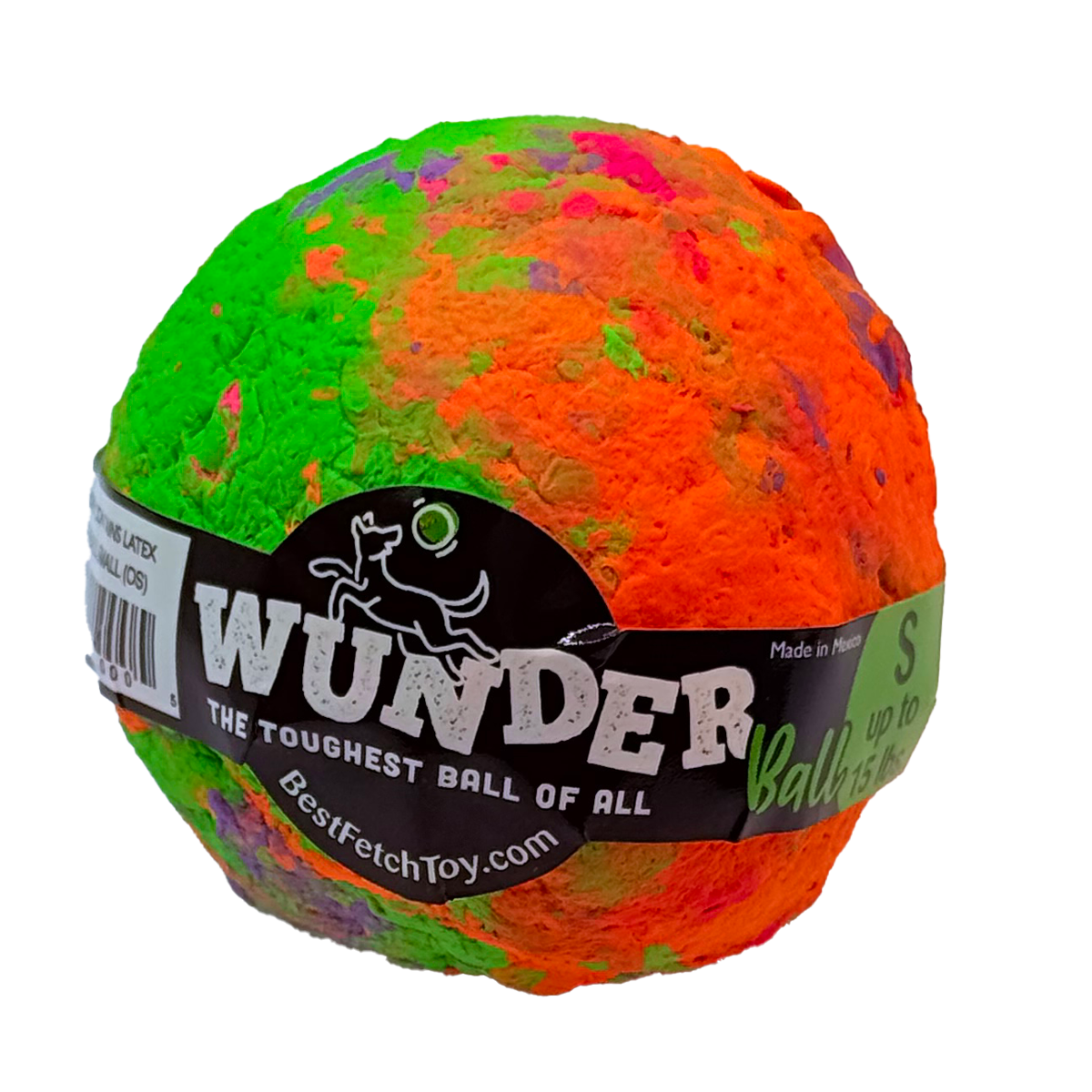 WUNDERball™ Natural Rubber Fetch Ball | Durable Floating Dog Toy for Aggressive Chewers