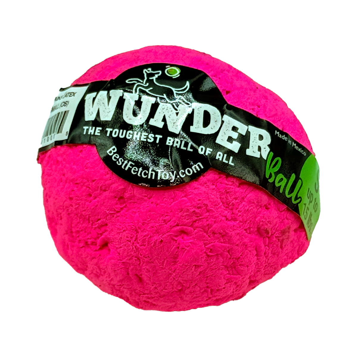 WUNDERball™ Natural Rubber Fetch Ball | Durable Floating Dog Toy for Aggressive Chewers