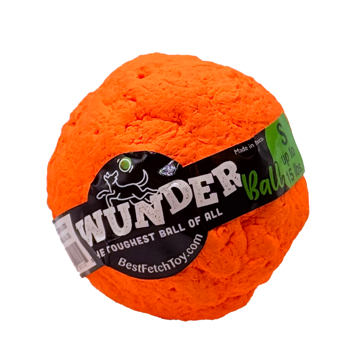WUNDERball™ Natural Rubber Fetch Ball | Durable Floating Dog Toy for Aggressive Chewers