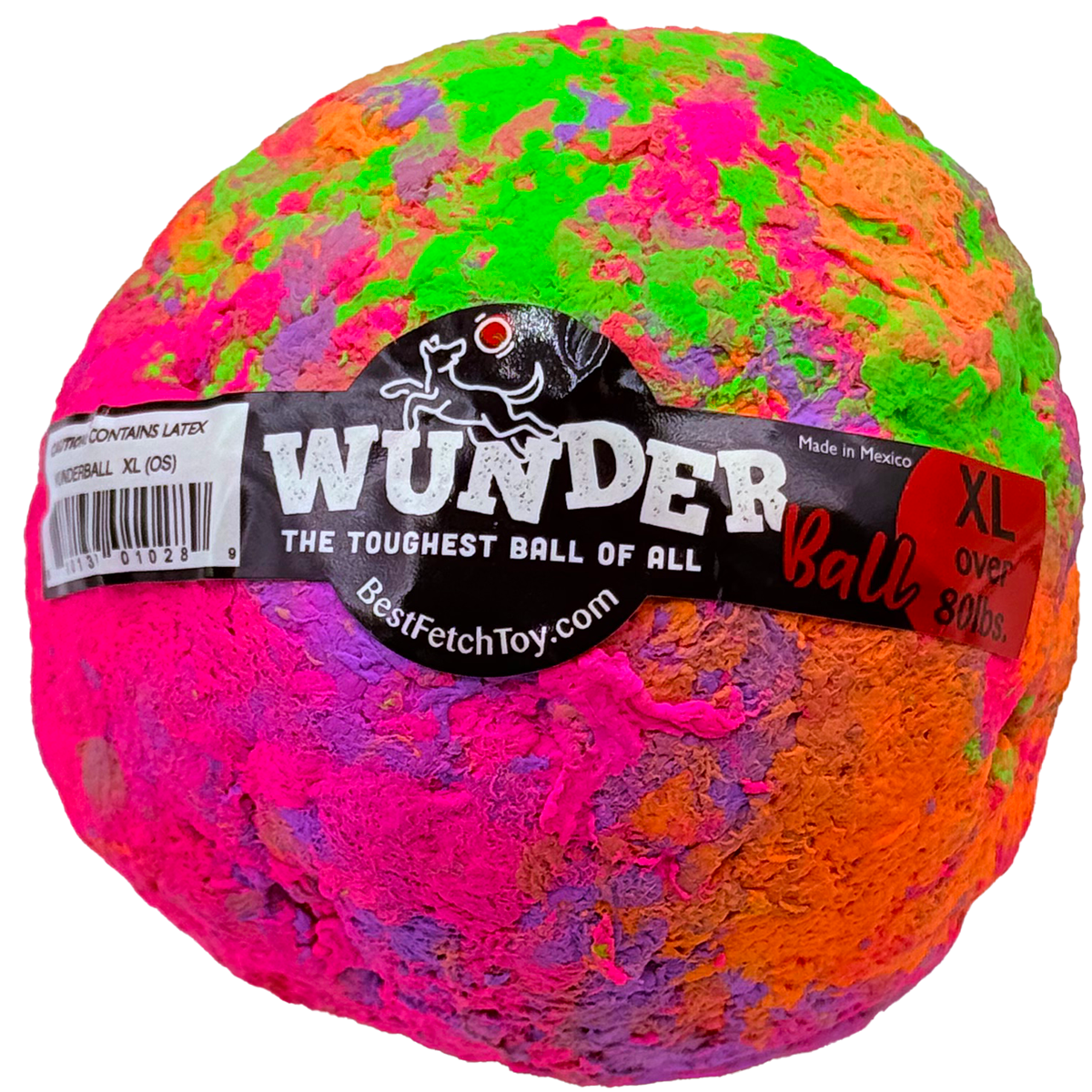 WUNDERball™ Natural Rubber Fetch Ball | Durable Floating Dog Toy for Aggressive Chewers