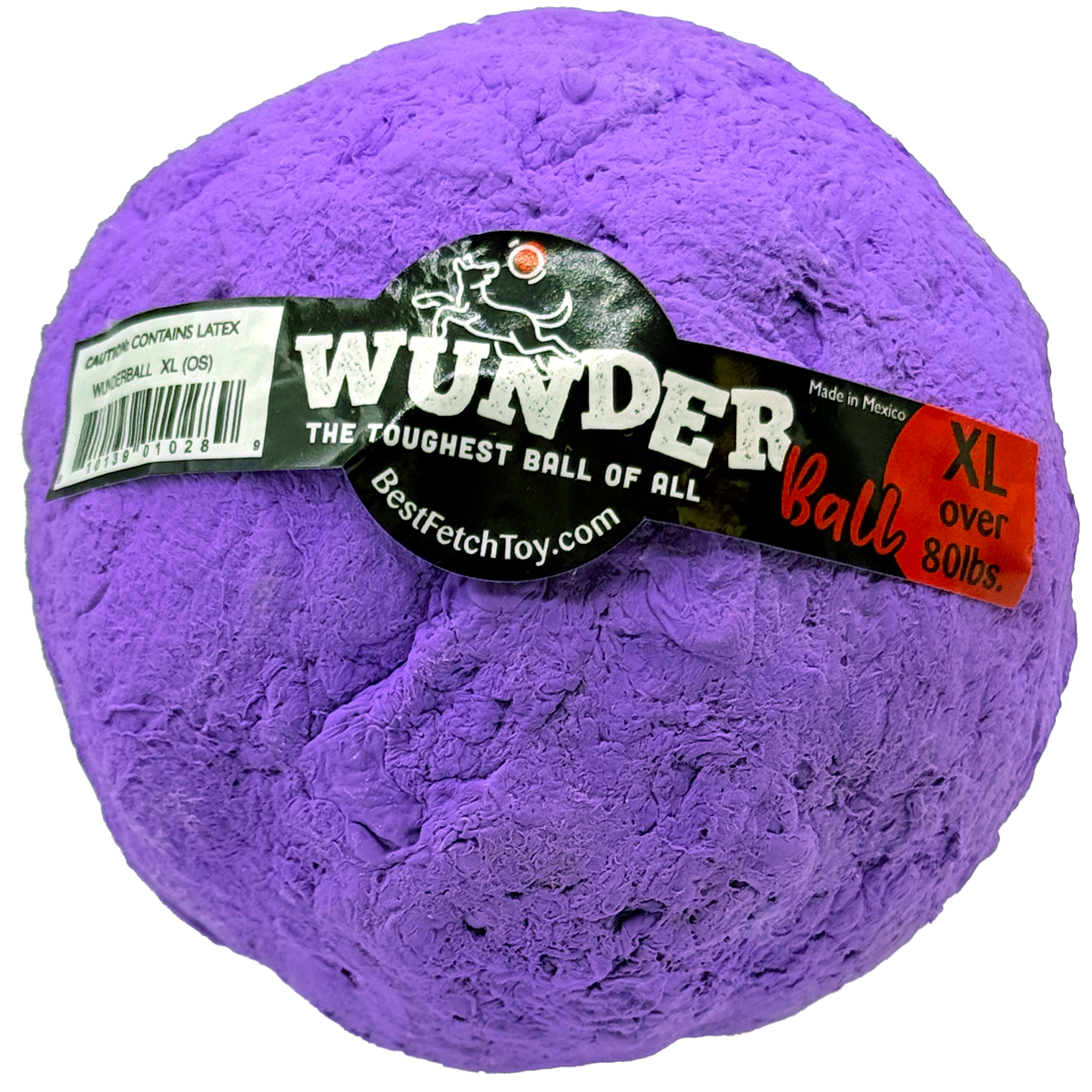 WUNDERball™ Natural Rubber Fetch Ball | Durable Floating Dog Toy for Aggressive Chewers