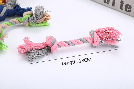Durable Cotton Rope Dog Toy | Interactive Tug & Chew Toy for Small, Medium & Large Dogs