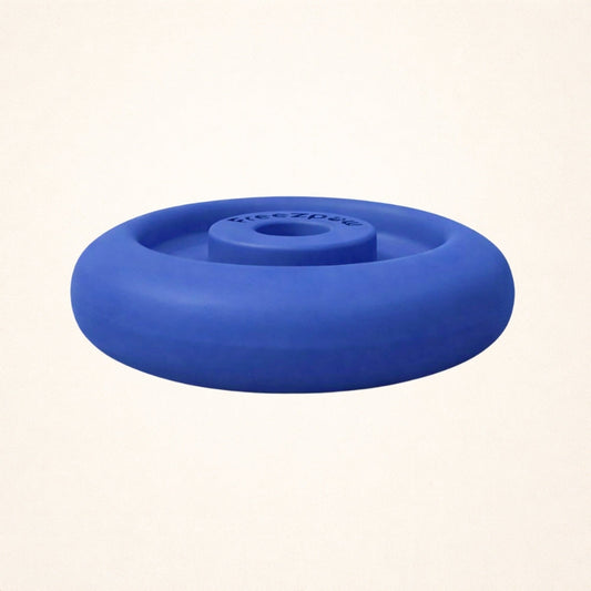 Freez Doughnut™ Durable Treat Dispensing Dog Toy | Fillable Frozen Chew Toy for Dogs