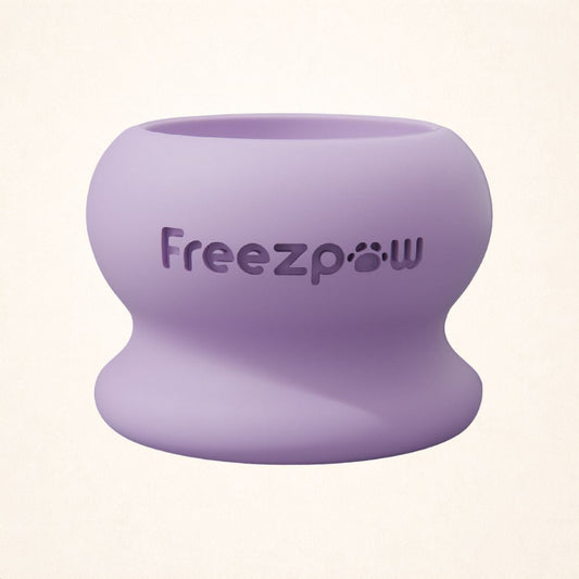 FreezPounce Fillable Cat Enrichment Toy | Durable Slow Feeder & Interactive Lick Toy