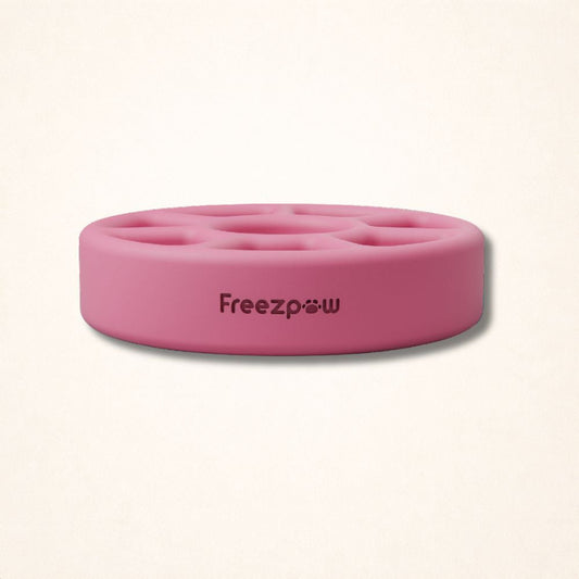 FreezSpin™ Cat Interactive Treat Toy | Silicone Frozen Enrichment Puzzle for Cats
