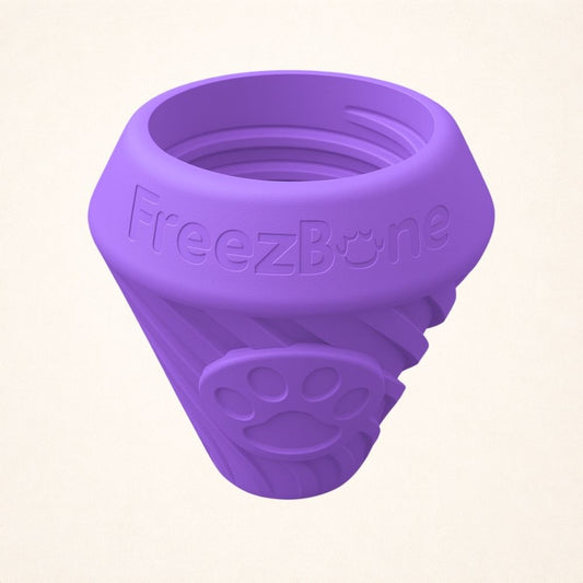 FreezCone™ Fillable Dog Enrichment Toy | Durable Slow Feeder for Medium & Large Dogs
