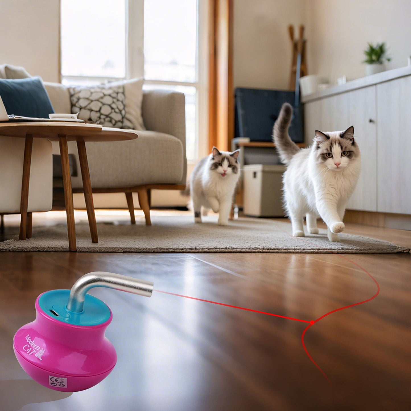 Modern Cat - Laser Gyro Cat Toy