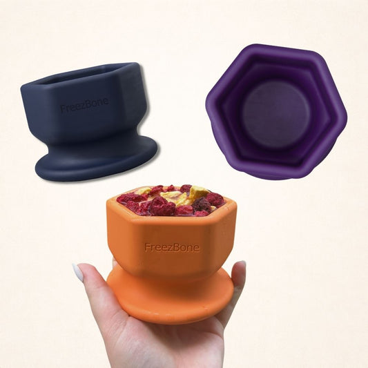 FreezCup™ Durable Fillable Dog Chew Toy | Frozen Treat Dispensing Enrichment Cup