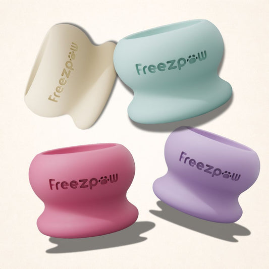 FreezPounce Fillable Cat Enrichment Toy | Durable Slow Feeder & Interactive Lick Toy