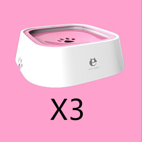 1.5L Floating Pet Water Bowl | Anti-Spill Slow Drinking Water Bowl for Dogs & Cats