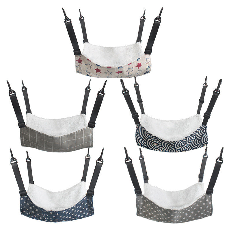 Cozy Hanging Cat Hammock Bed | Soft Cage & Crate Hammock for Cats & Small Pets