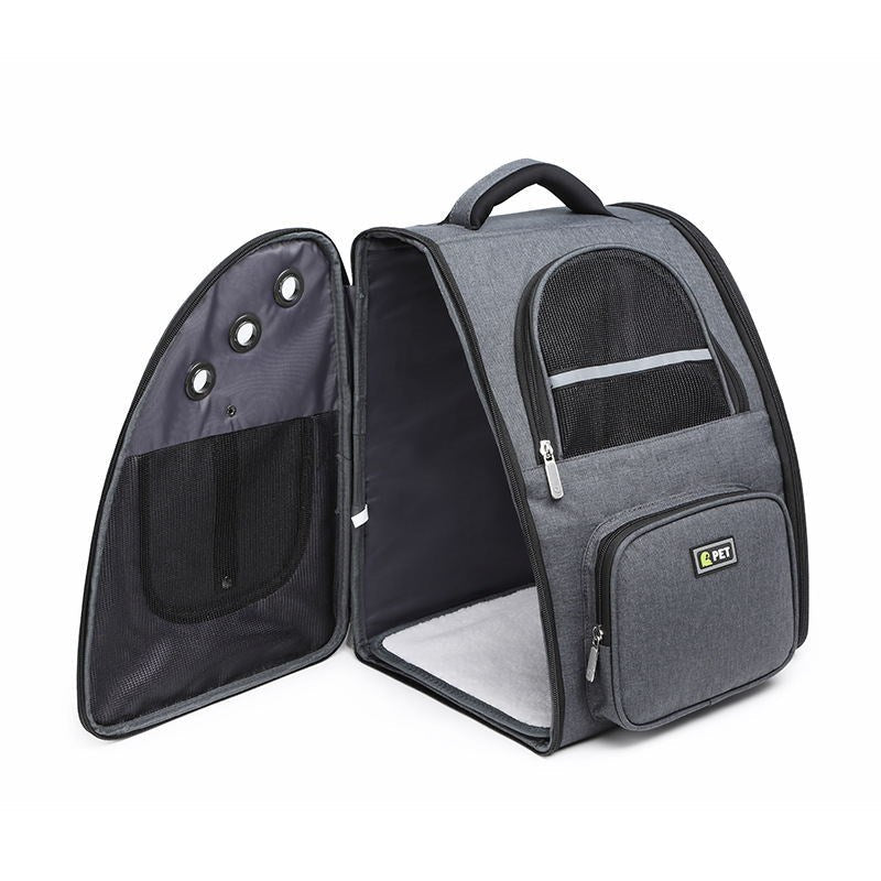Breathable Pet Carrier Backpack for Dogs & Cats (Travel & Outdoor Use)