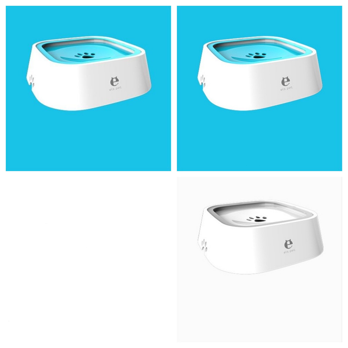 1.5L Floating Pet Water Bowl | Anti-Spill Slow Drinking Water Bowl for Dogs & Cats