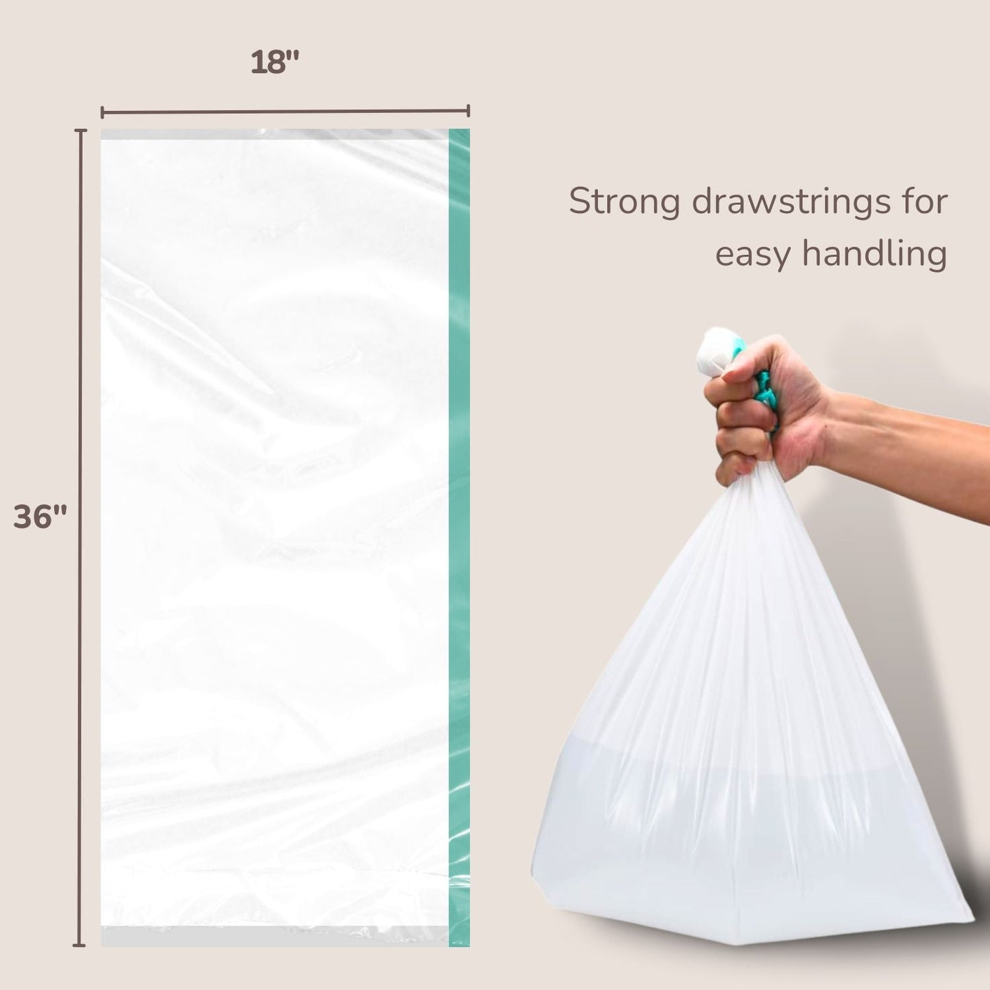 Jumbo Cat Litter Box Liners