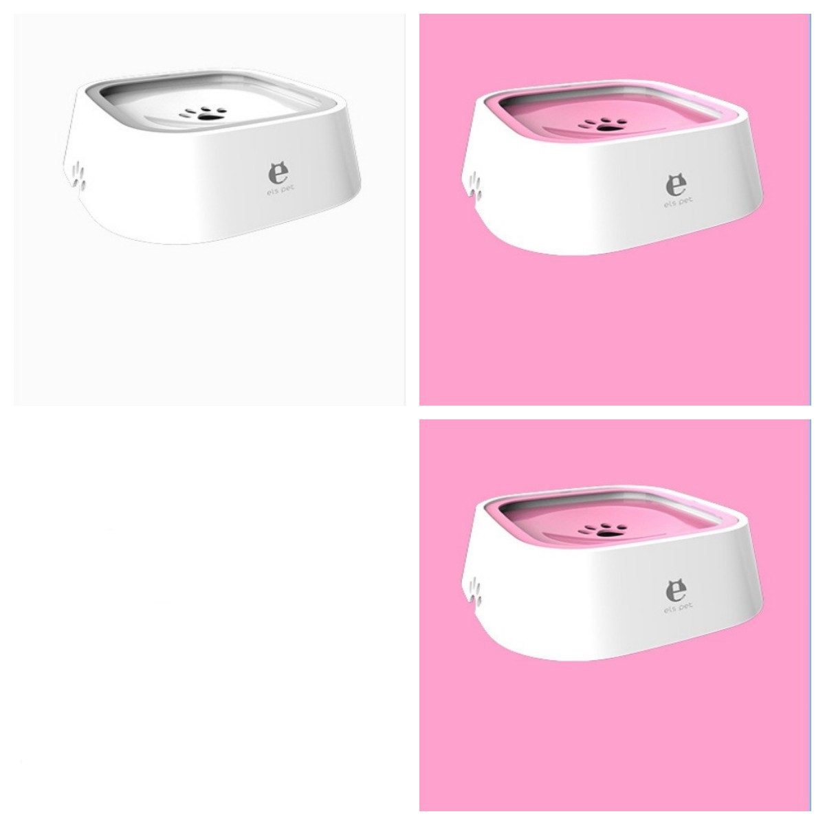1.5L Floating Pet Water Bowl | Anti-Spill Slow Drinking Water Bowl for Dogs & Cats