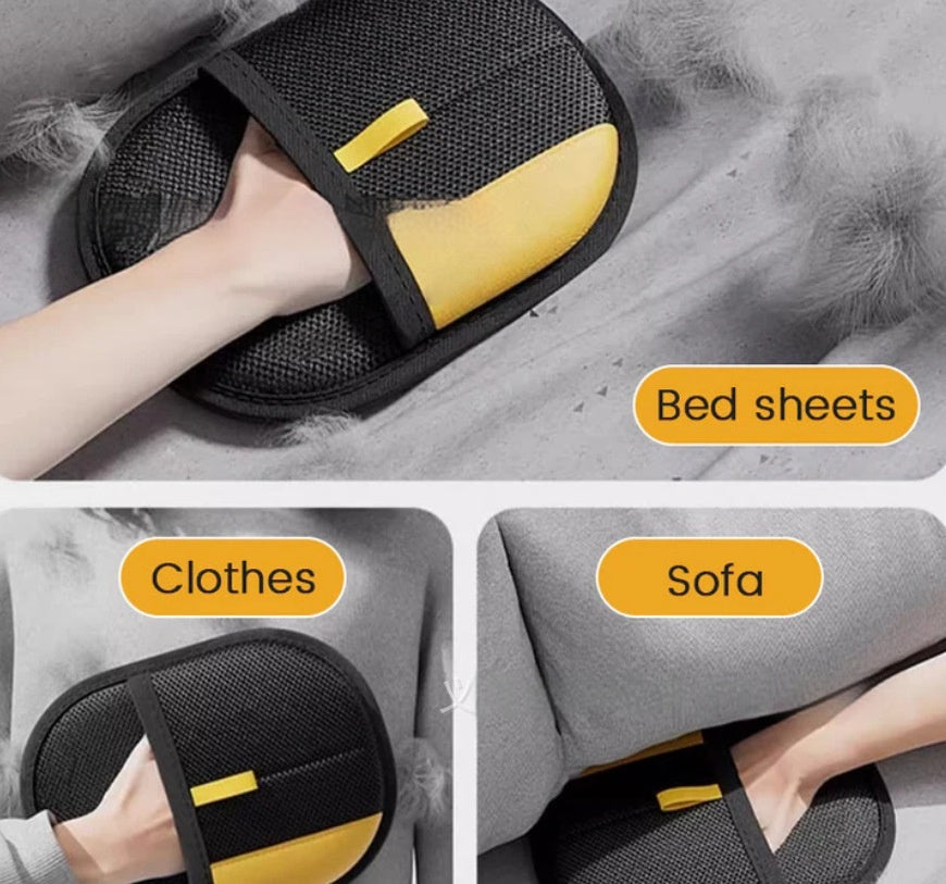 Cat Grooming Glove for Shedding & Hair Removal | Gentle Deshedding Massage Mitt