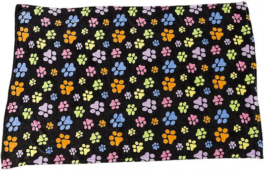 Spot Snuggler Rainbow Paw Blanket 40x60