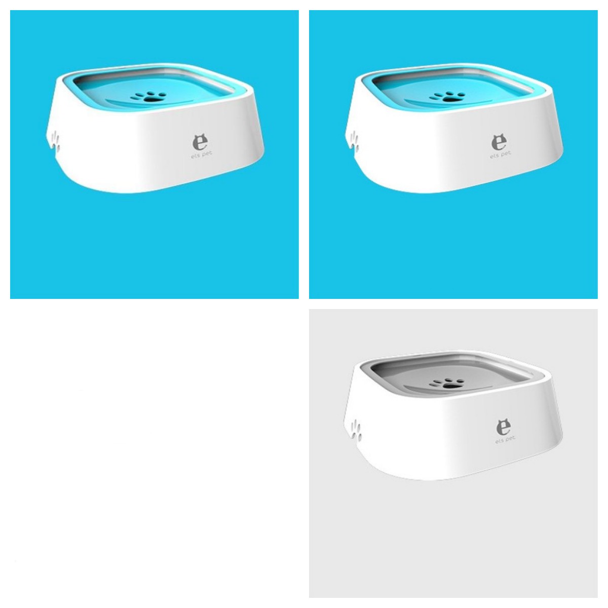 1.5L Floating Pet Water Bowl | Anti-Spill Slow Drinking Water Bowl for Dogs & Cats