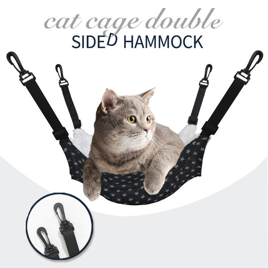 Cozy Hanging Cat Hammock Bed | Soft Cage & Crate Hammock for Cats & Small Pets