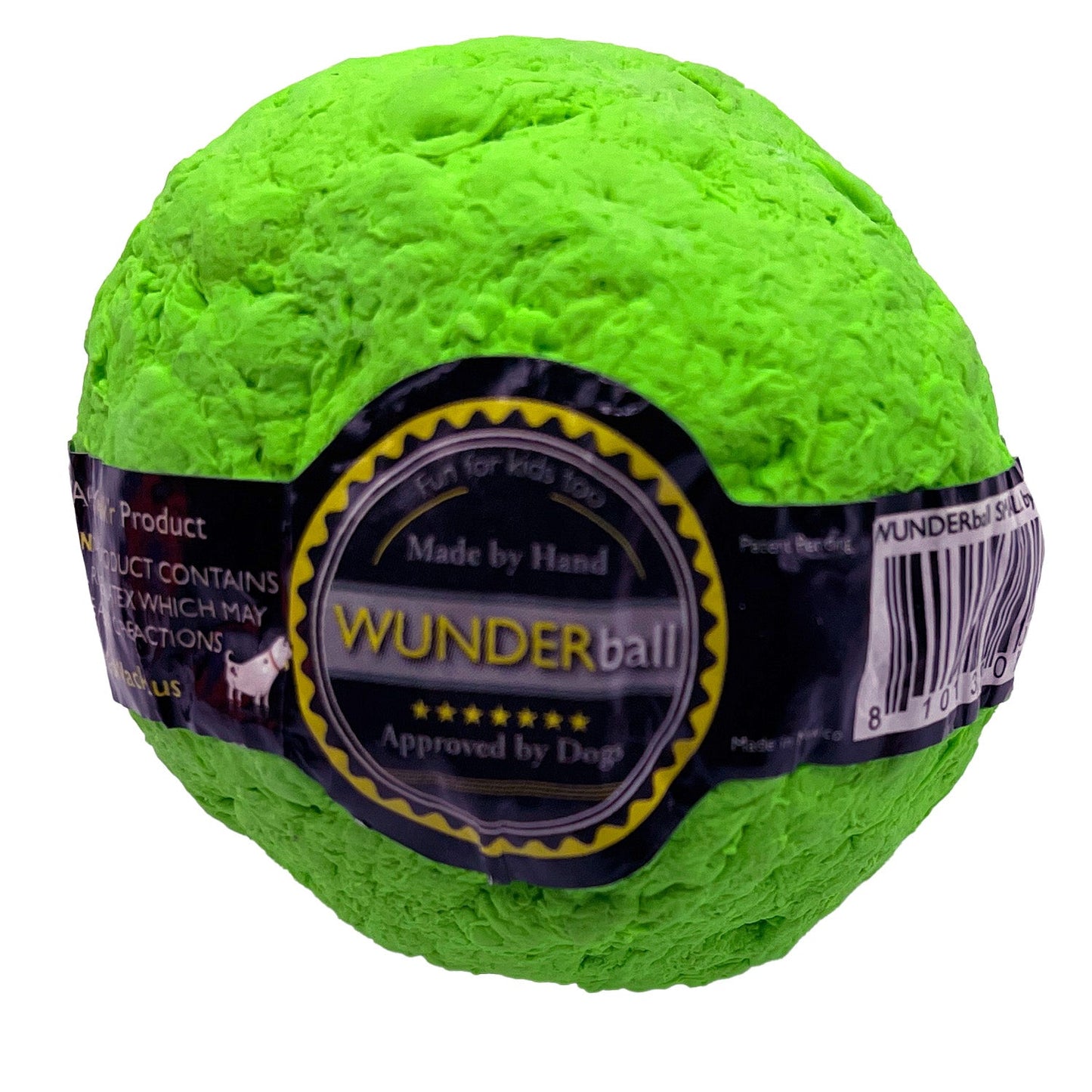 WUNDERball™ Natural Rubber Fetch Ball | Durable Floating Dog Toy for Aggressive Chewers