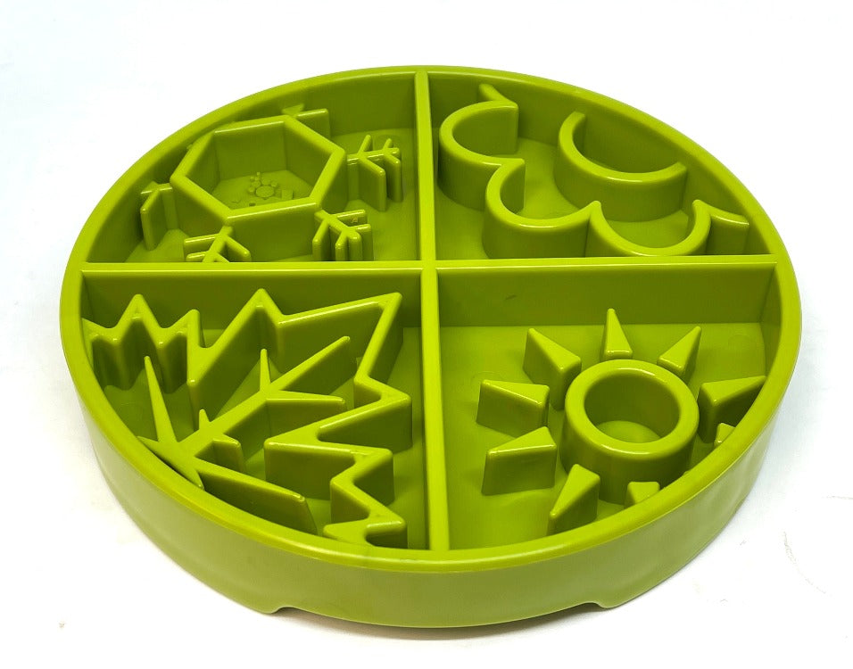 Four Seasons Slow Feeder eTray | USA-Made Enrichment Dog Bowl for Slow Feeding