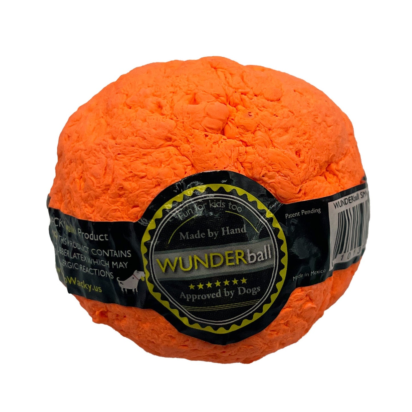 WUNDERball™ Natural Rubber Fetch Ball | Durable Floating Dog Toy for Aggressive Chewers