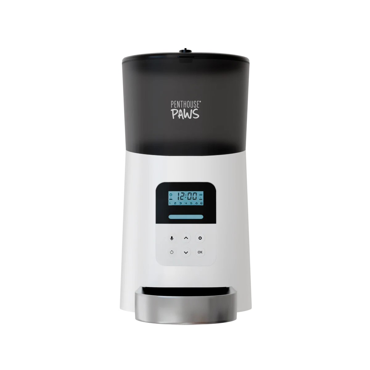 Automatic Cat Feeder with LCD Timer & Portion Control | 6L Programmable Pet Food Dispenser