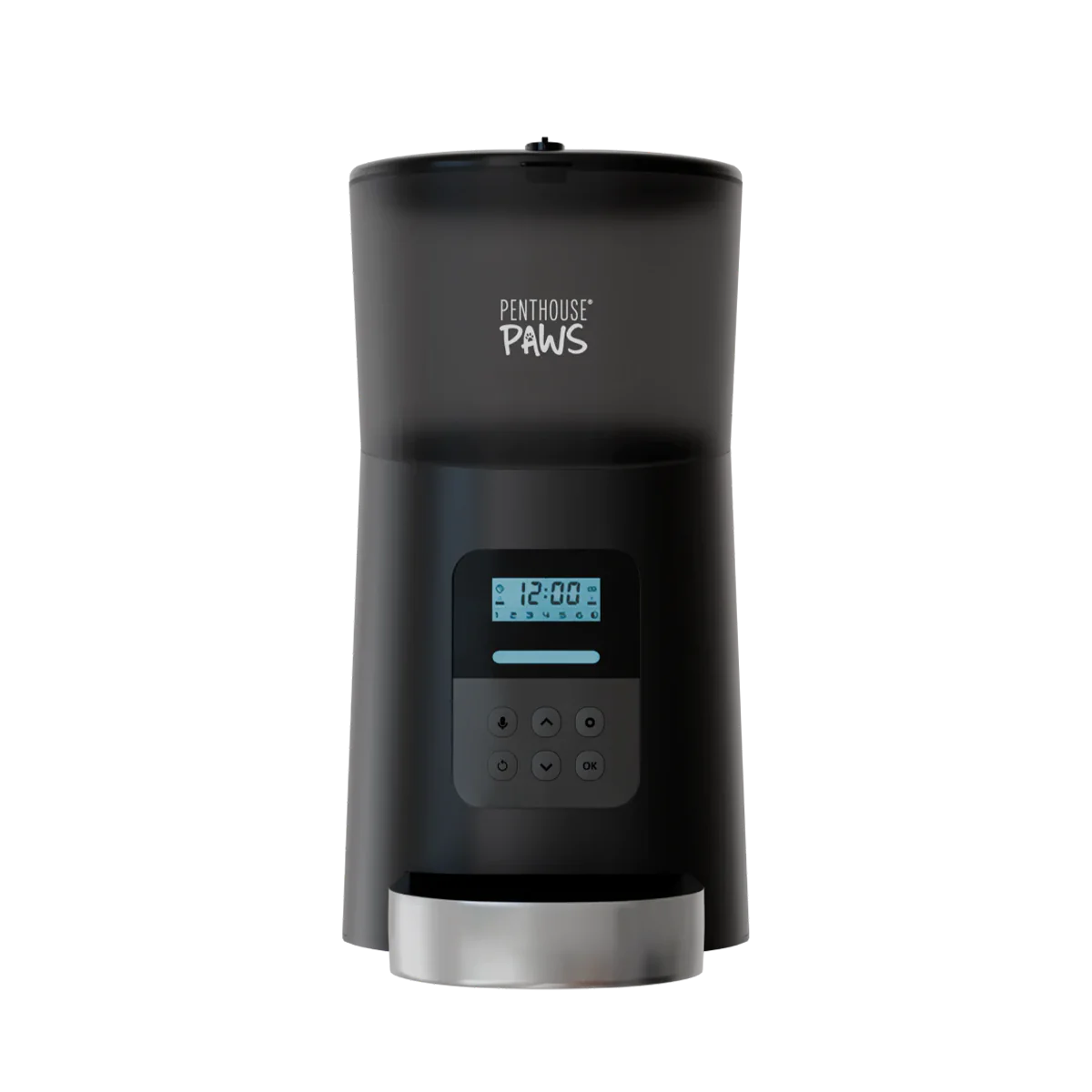 Automatic Cat Feeder with LCD Timer & Portion Control | 6L Programmable Pet Food Dispenser