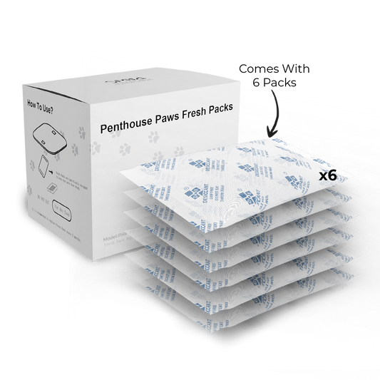 Fresh Packs Moisture Absorbers for Smart Maxx HD Automatic Pet Feeders | Food-Safe Desiccant Refills (6-Pack)