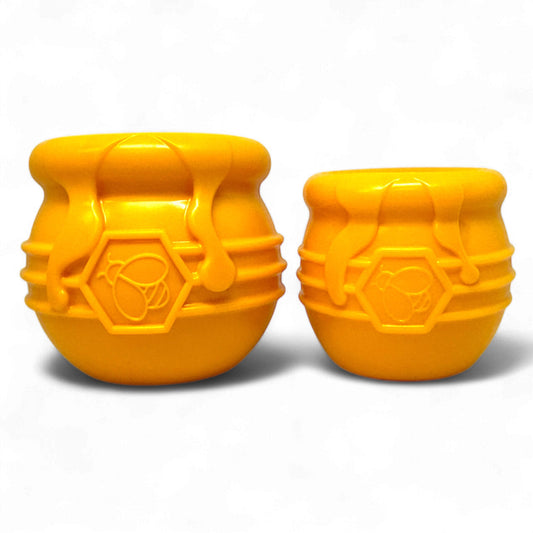 Honey Pot Treat Dispenser Dog Toy | USA-Made Durable Enrichment Cup for Dogs