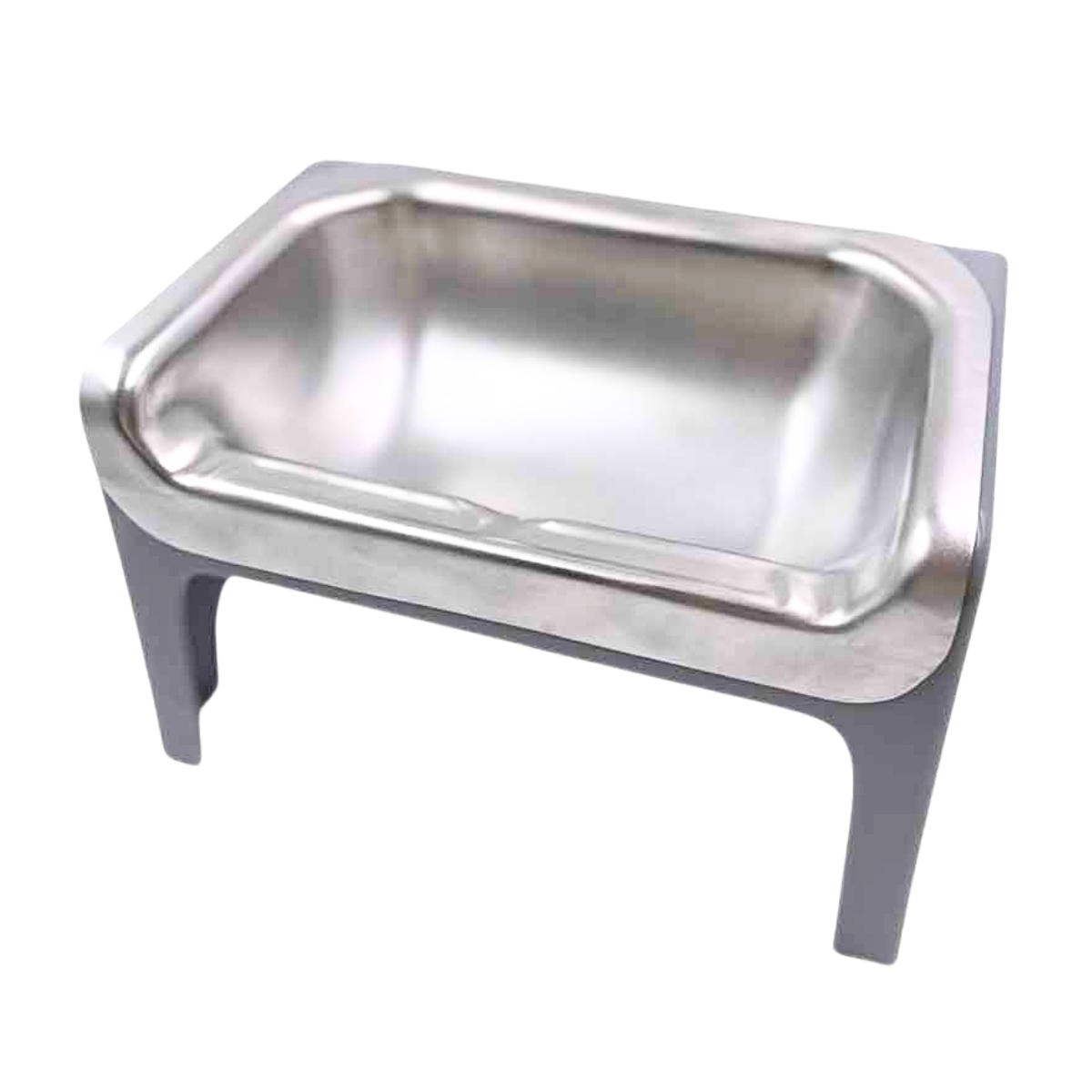 Elevated Pet Feeding Bowl for Dogs & Cats (Non-Slip Stand)