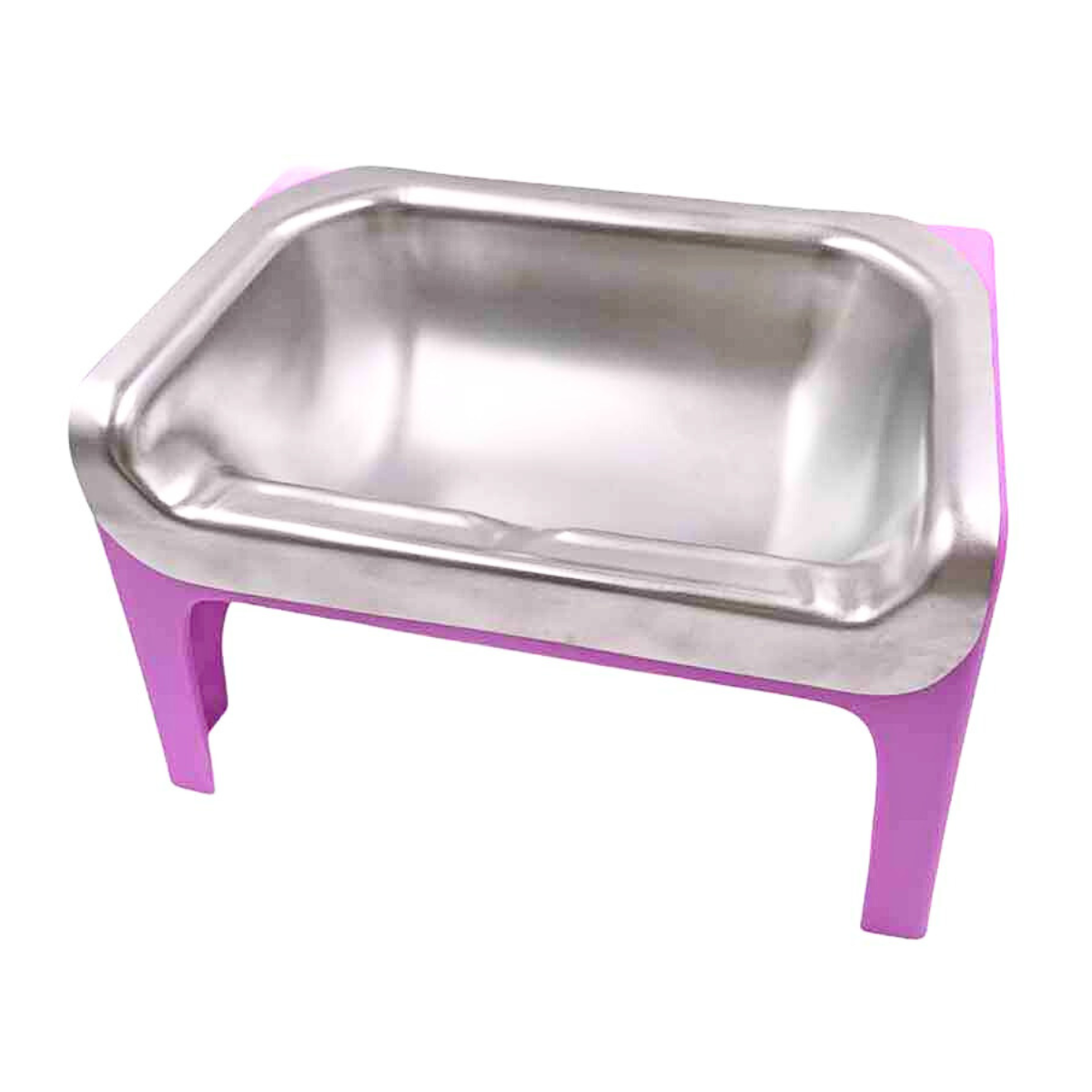 Elevated Pet Feeding Bowl for Dogs & Cats (Non-Slip Stand)