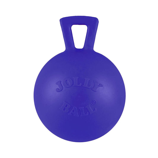 Jolly Tug-n-Toss Mini Dog Toy | Durable Treat Dispensing Fetch Ball with Handle