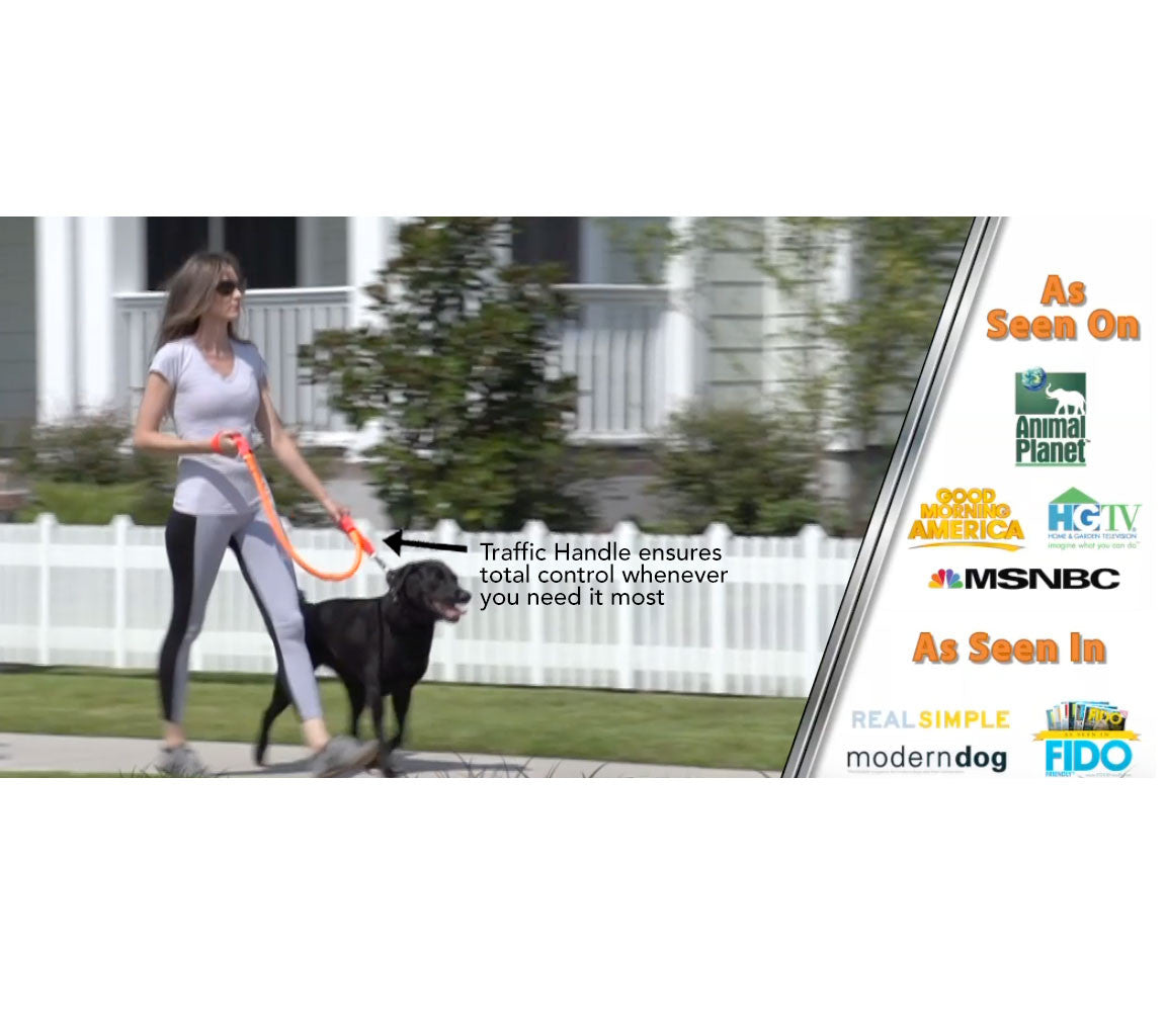 WUNDERleash™ Original No-Pull Dog Leash | Shock-Absorbing Stretch Training Leash