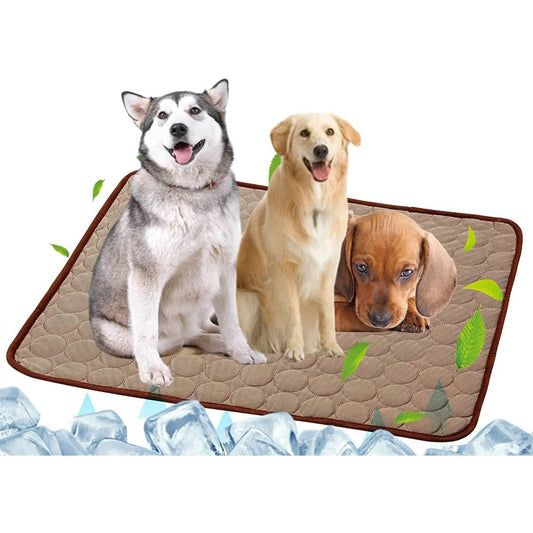 Automatic Cooling Dog Mat | Washable Self-Cooling Pet Sleeping Pad for Dogs & Cats