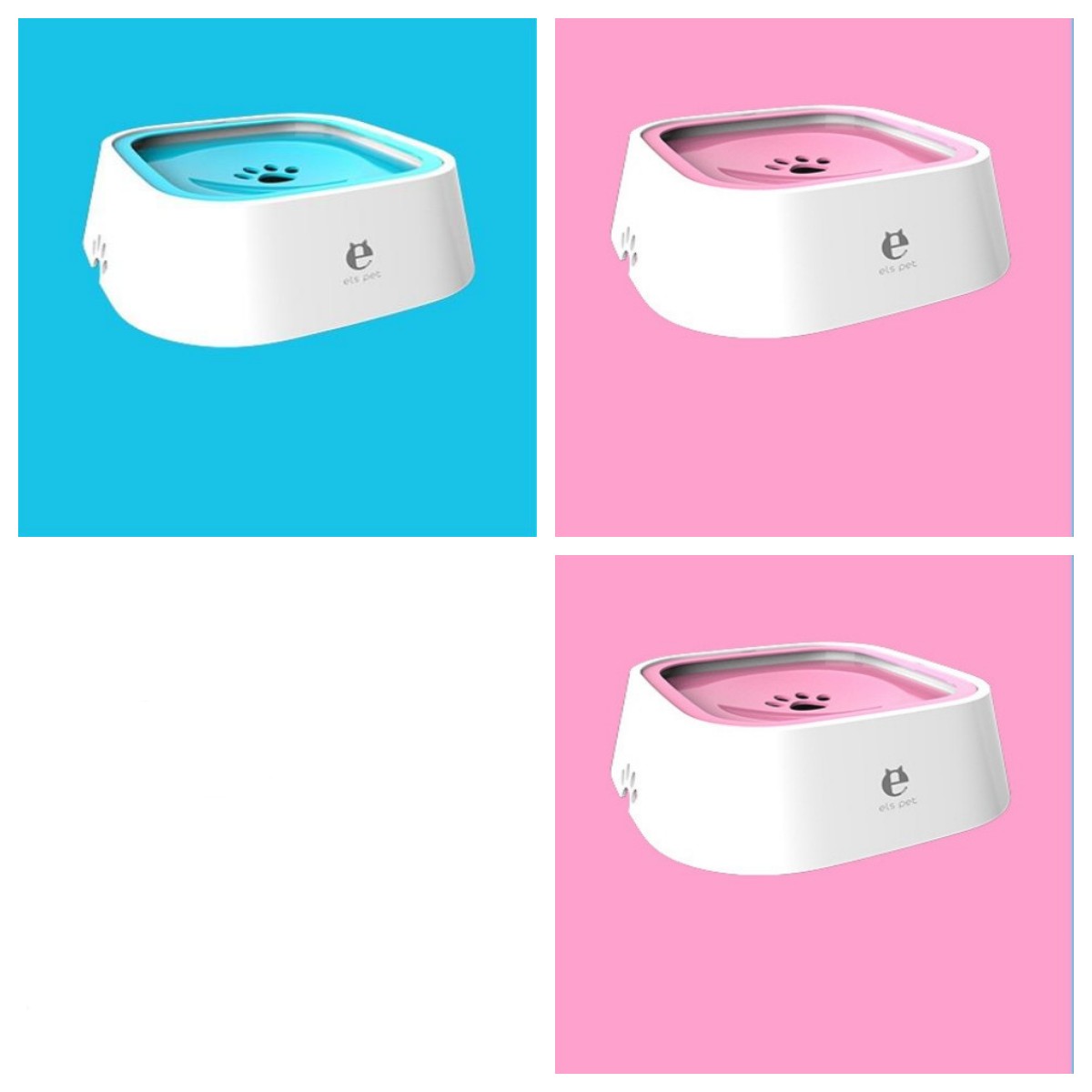 1.5L Floating Pet Water Bowl | Anti-Spill Slow Drinking Water Bowl for Dogs & Cats