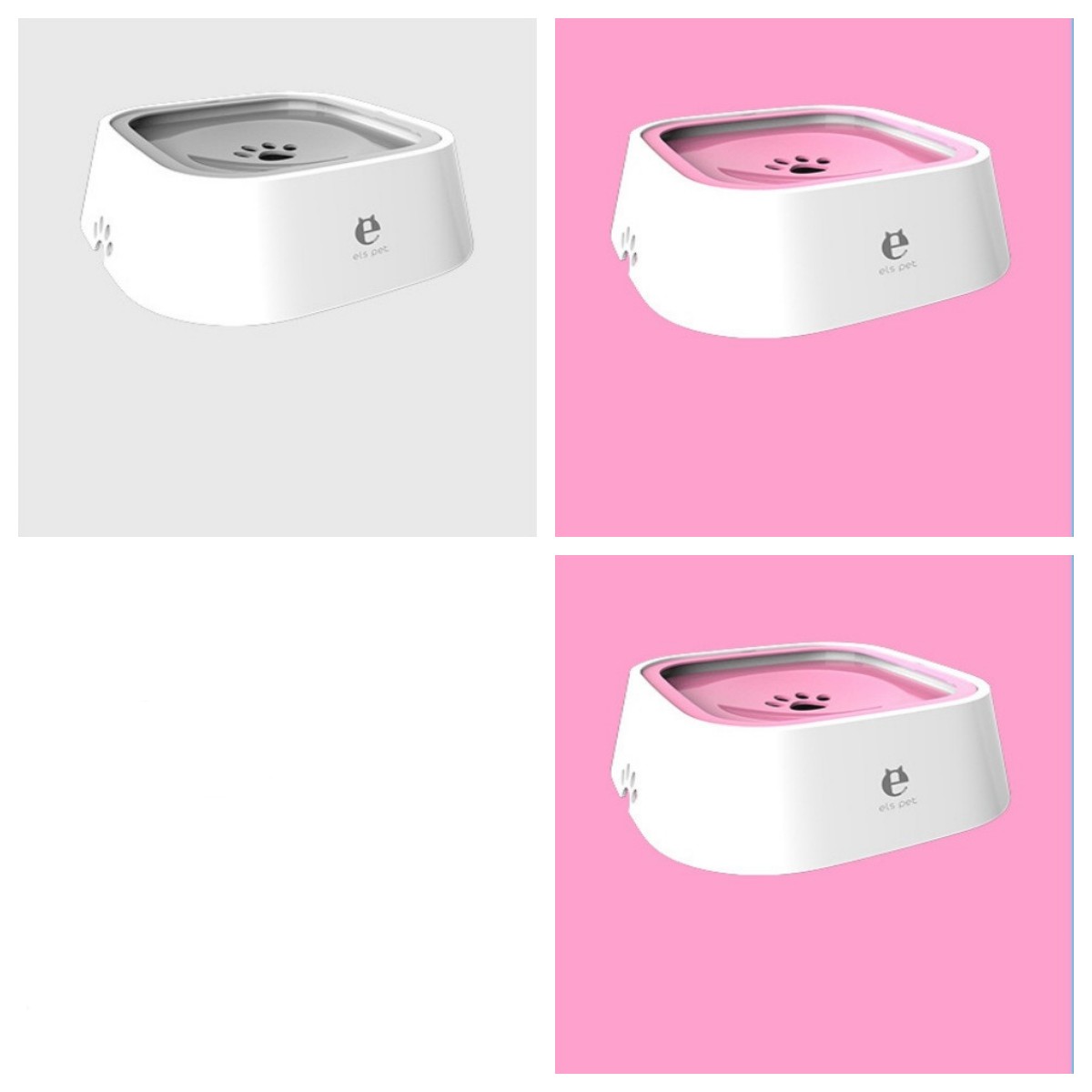 1.5L Floating Pet Water Bowl | Anti-Spill Slow Drinking Water Bowl for Dogs & Cats