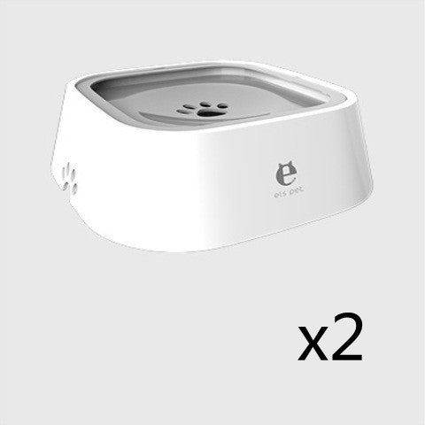 1.5L Floating Pet Water Bowl | Anti-Spill Slow Drinking Water Bowl for Dogs & Cats