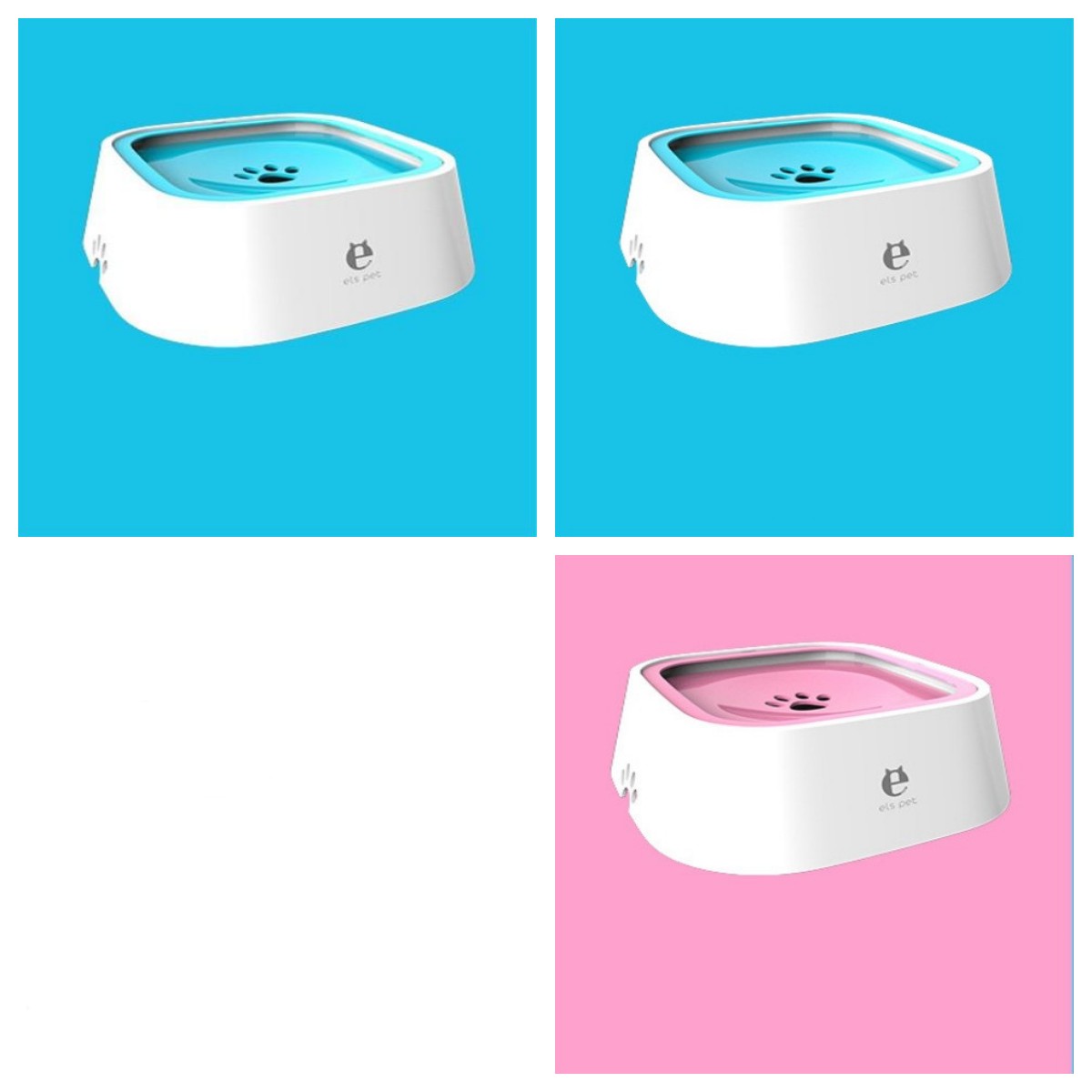 1.5L Floating Pet Water Bowl | Anti-Spill Slow Drinking Water Bowl for Dogs & Cats
