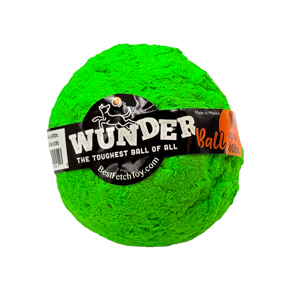 WUNDERball™ Natural Rubber Fetch Ball | Durable Floating Dog Toy for Aggressive Chewers