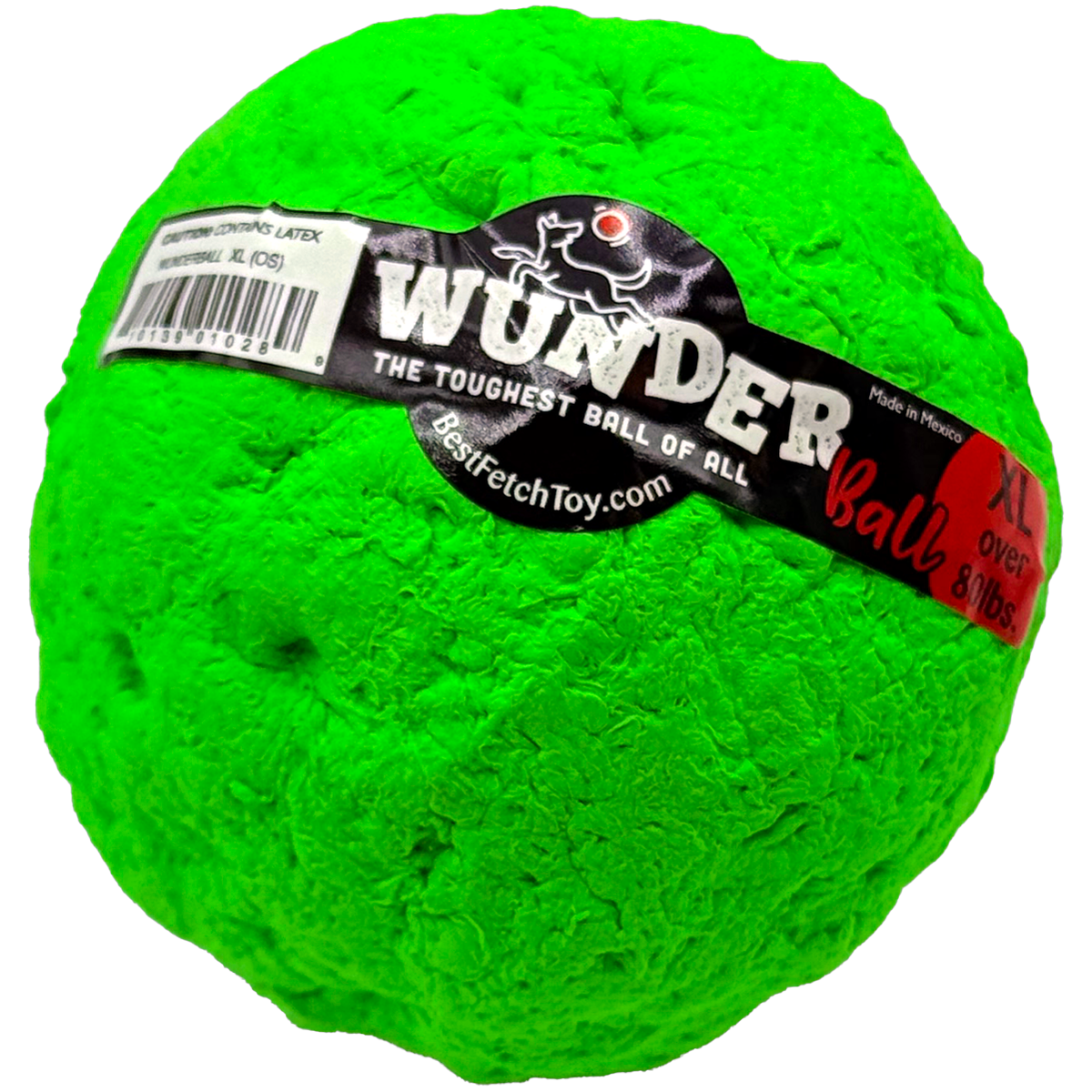 WUNDERball™ Natural Rubber Fetch Ball | Durable Floating Dog Toy for Aggressive Chewers