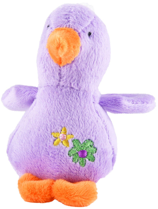 Jeffers Baby Duck Plush Squeaky Dog Toy | Soft 4-Inch Puppy Toy for Small Dogs
