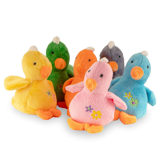 Jeffers Baby Duck Plush Squeaky Dog Toy | Soft 4-Inch Puppy Toy for Small Dogs